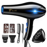 Load image into Gallery viewer, Home Hairdressing High-Power Blue Light Negative Ion Hair Dryer
